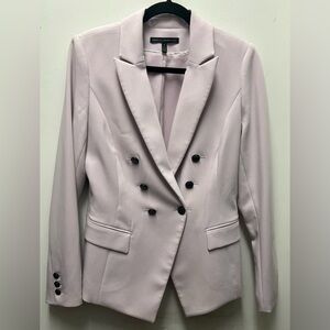 White House Black Market Lilac Blazer, double breasted size 8